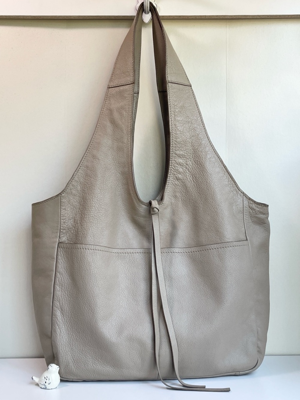 Lucky Brand Leather Hobo Shoulder Bag - Picture 1 of 16